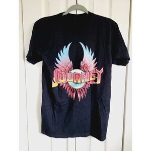 Journey &‎ The Doobie Brothers Band Concert 2016 Tour Women's Black T-Shirt Sz M